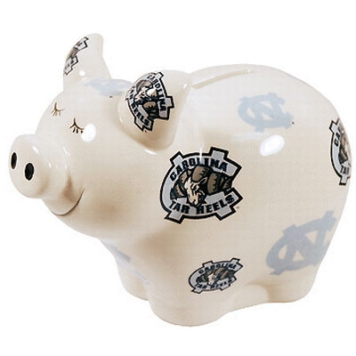 Tarheels Piggy Bank